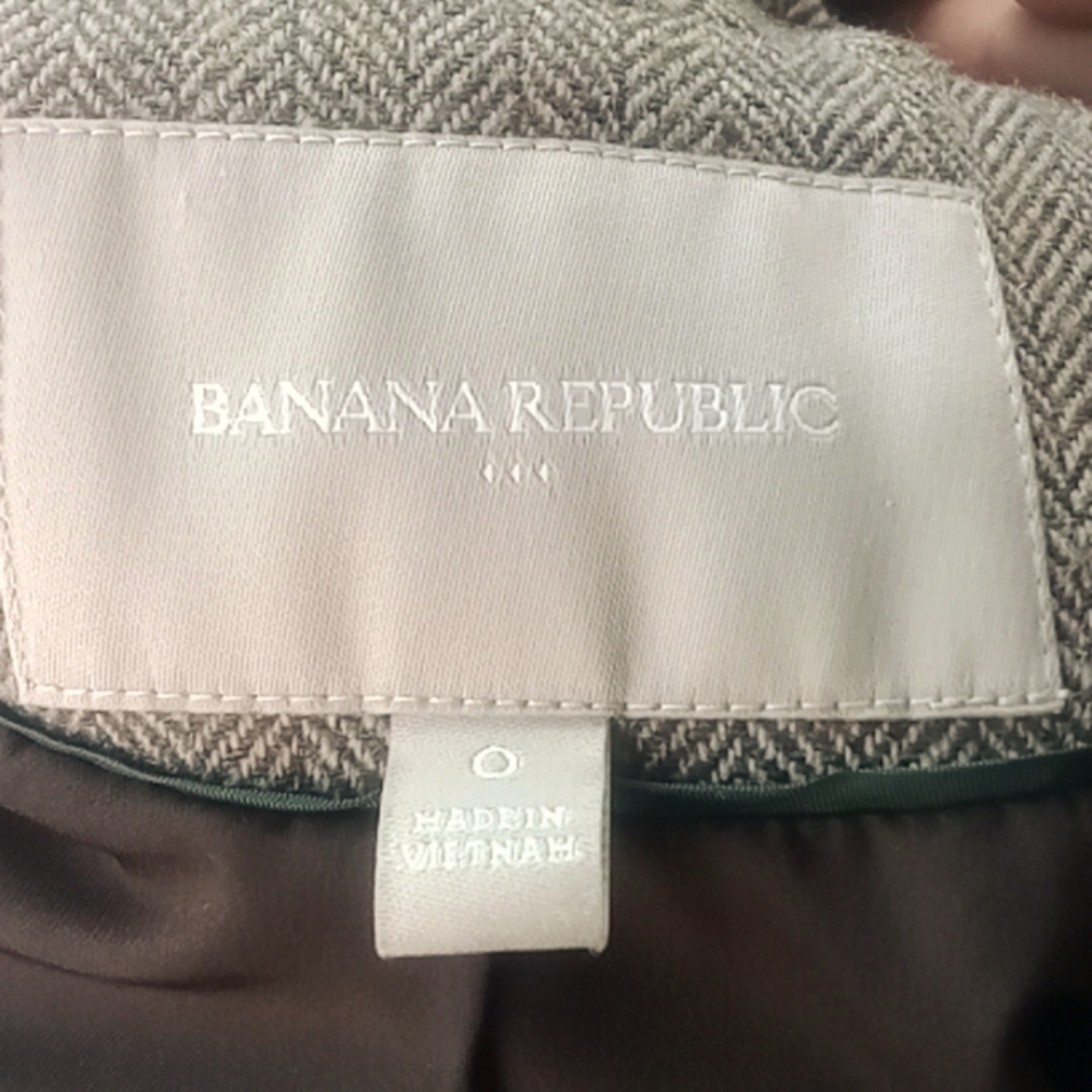 Gray banana republic jacket